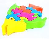ベビーキッズ早期教育玩具魚パズルDIY動物ブロック脳クリスマスおもちゃ