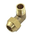 uxcell ホースコネクタ　真鍮　コネクタ水道 ホース パイプ