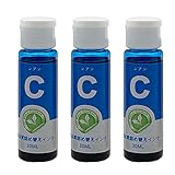 キャノン用 CANON用 詰め替えインク 互換インク BC-310/311 BC-340/341 BC-345/346 BC-360/361 BC-365/BC-366 シアン3本各30ml 器具付 （インク充填用注射器/注射器用ノズル/作業用手袋/ドリル/注入口シール）個包装