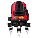 Fukuda 5ライン レーザー墨出し器 EK-489DP 4方向大矩ライン 4垂直・1水平 自動セルフレベリング フクダ 墨出し器 防塵・防水 レーザーライン 地墨ポイント