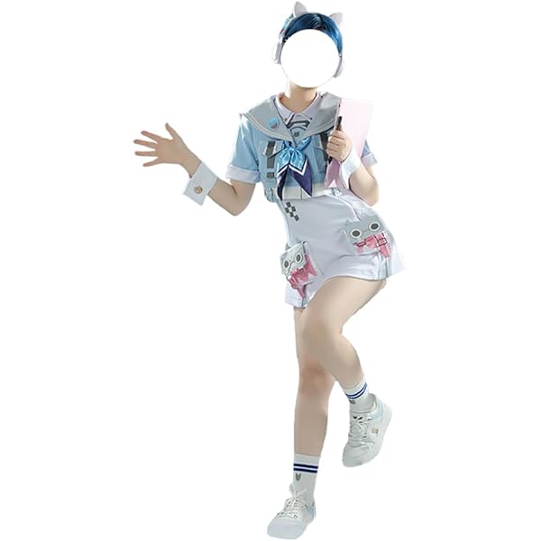 Amazon.co.jp: [TONGNIAN] 勝利の女神 ネオン コスプレ衣装【ウィッグ