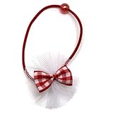 チュールポニーヘアゴム ギンガムチェック【C05-08】ジュニアキッズ女の子