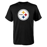 Pittsburgh SteelersユースPrimaryロゴパフォーマンスTシャツブラック ブラック