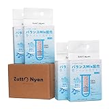 Zutto Nyan 猫砂 おから 5in1 消臭力MAX 固まる 流せる システムトイレ対応 天然素材 真空パック 飛び散らない 2.3kg×4袋