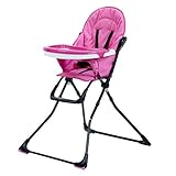 ブースターシート ベビー食べる椅子折り畳み式ポータブルハイチェアメタル5点シートベルト保護ベビー胃の椅子 A+ (色 : 2＃)