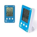 DG-4100/A デジタル温度計時間温湿度計 DG4100 Blue [並行輸入品]