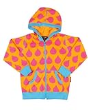 (マクソモーラ)Maxomorra オーガニックコットンフード付きパーカー Drops Orange (18-24ヶ月) 86/92（90cm） オレンジ/ライトブルー