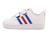 [アディダス] adidas 女の子 男の子 キッズ ベビー 子供靴 運動靴 通学靴 ベビーシューズ スニーカー 白 バルクリーン 2 CMF インファント ストラップ VALCLEAN 2 CMF 