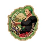 エンスカイ ワンピース トラベルステッカー ロロノア・ゾロ 1 約108×94mm 紙 PP製