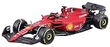 Bburago 1/43 スクーデリア フェラーリ F1-75 (2022) No 16 C.ルクレール (ドライバー付) 完成品