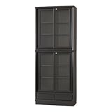 小島工芸 書棚 サイズ:W803×D400×H2003mm 引戸タイプ SP-80H ウェンジ 2131892