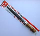 鉄工ヤスリ(木柄付) 150ミリ 中目 半丸型 EH2-152