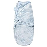 サマーインファント スワドルミー おくるみ S/Mサイズ L サイズ (サイズ：S/M、カラー：Blue Cars） SwaddleMe Summer Infant [並行輸入品]