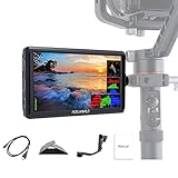 Feelworld F6 PLUS 5.5インチDSLRカメラフィールドモニタータッチスクリーンHDR 3D LUT波形小型フルHD 1920 x 1080 IPS4K HDMI Type-C 8.4V DC入出チルトアームに付き【日本語設定】