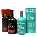 飲みやすいアイラモルト2本セット ブナハーブン12年46.3度700ml、ブルックラディ クラシック50度700ml