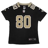 Girls No Saints Graham # 80 Athletic Short Sleeve Jerseyブラック S ブラック