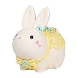 Wukongクリエイティブ子供用カートゥーン動物ウサギ樹脂貯金箱ホーム装飾誕生日ギフト