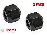 Bosch 1615ルータ交換用3 / 8 "コレット&ナットアセンブリ# 2610906294 (2パック)