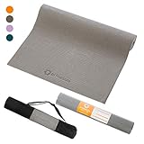 【Amazon限定ブランド】プリマソーレ(primasole) ヨガマット 4mm アースブラウン 収納ケース付き フィットネス ピラティス PSS91NH005