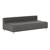 arne ベンチソファ ベンチ イス 背もたれ コーナーソファー ローソファー Baggy DX-armless 3×7 ファブリック グレー