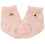 シンクビー ソックス クルーりんごりす 7-8cm(ピンク)