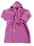 Silly Billyz 17531 Babies' Bath Robe Organic Cotton for Age 9 Months to 2 Years Raspberry by Silly B