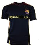 FCバルセロナ大人用トレーニングジャージーパフォーマンスポリエステル – シャツ – ホーム – Away X-Large