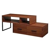 永井興産 ジャスティス フリーボード 幅83~153×奥行40×高さ42.5cm ウォールナット木目