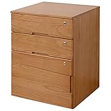 山善(YAMAZEN) チェスト 金庫収納用 桐製 全引き出し鍵付き KKC-8060(NA)