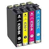 互換インクカートリッジIC50L風船ふうせんICBK50ブラック ICC50シアン ICM50マゼンタ ICY50イエロー各1本計4本EP-301/302/4004/702A/703A/704A/705A/774A/801A/802A/803AW/804AR/901F/902A/903F/904A/PM-A820/A840S/A920/A940/D870/G4500等用