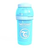【ツイストシェイク（TWISTSHAKE）公式】ボトル 180ml | パステルブルー