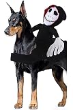 ペットパレット 犬 猫 コスプレ ハロウィン ペット 服 変装 仮装 小型犬 中型犬 大型犬 2足歩行 (ゾンビ, M)