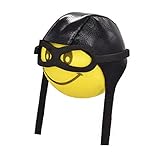 COGEEK カーアンテナトッパー かわいいパイロットフォームアンテナボール(イエロー)