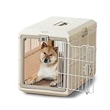 アイリスオーヤマ ペットキャリー 犬 キャリー 猫 キャリー 折りたたみペットキャリー FC-670 アイボリー