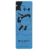 ALINCO(アルインコ) ディズニー ミッキー ヨガマット 厚さ4mm ロングサイズ 収納ケース 固定バンド付き DSY404MC