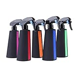 Beito 理髪店 美容室 ガーデニング用 プラスチック製 スプレーボトル 霧吹き 300ml オレンジ レッド ピンク ブルー グリーン 色ランダム出荷