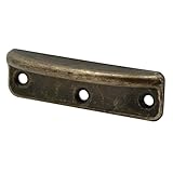 slide-co 172396木製窓サッシリフト、Decoratorスタイル、アンティーク真鍮、( Pack of 2 )