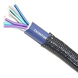 Xscorpion et38.1bk 100 'スプールの3 / 8 " Expandable Sleevingチューブ、ブラック