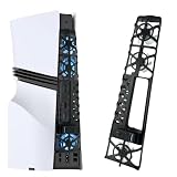 【PS5 Pro/PS5 Slim対応】新型 PS5 Pro/PS5 Slim用 冷却ファン PS5 Slim用 冷却 PS5スリム用 冷却ファン 自動温度検出 風速調整可能 RGBライト USB 3.0 低騒音 熱対策 急速冷却 放熱改善 PS5 周辺機器 アクセサリー プレステ5 slim用冷却 ディスク通常版/デジタル版対応