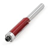 uxcell フルート ルーター ビット 6mm シャンク 10mm ダブル ウッド シャープ ストレート