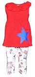 Unique Baby PANTS ガールズ US サイズ: 4T カラー: レッド