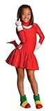 Sonic The Hedgehog Girls Knuckles Costume%ｶﾝﾏ% Medium [並行輸入品]