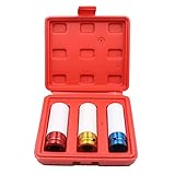 樹脂カバー付きホイールナットソケット インパクトレンチ対応 17mm 19mm 21mm