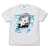 二次元コスパ ラブライブ!スーパースター!! 唐 可可 エモーショナルTシャツ WHITE Mサイズ 綿製