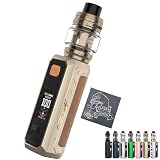 【爆煙】Vaporesso ARMOUR ULTRA Kit｜ベポレッソ アーマー ウルトラ｜5500mAh内蔵バッテリー｜IP68/IP69K 防塵防水・耐衝撃設計｜FlavorKitchenオリジナルクロス付属｜VAPE ベイプ 電子タバコ スターターキット (Dune Gold)