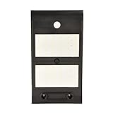 Perfk 太陽光発電　ファッショナブル　48LED　ソーラーライト　人感センサー　防水　ホーム　庭　階段　ガーデン　通路　全2色　 - ブラック