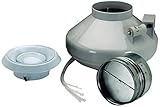 NuTone ILFK130 Energy Star Qualified Remote In-Line Fan Kit, 130 CFM [並行輸入品]