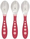 Gerber Graduates Kiddy Cutlery 3 Piece Spoon Set - Pink by Gerber [並行輸入品]