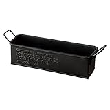 HEADS インダストリアル ブリキトレイ黒-SS (10個) ID-BGT6 まとめ売り 5パック