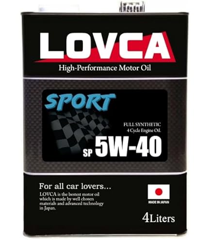 LOVCA SPORT SP 5W-40 エンジンオイル 20L Amazon | LOVCA SPORT 5W-40 20L SP エンジンオイル LOVCAオイル
